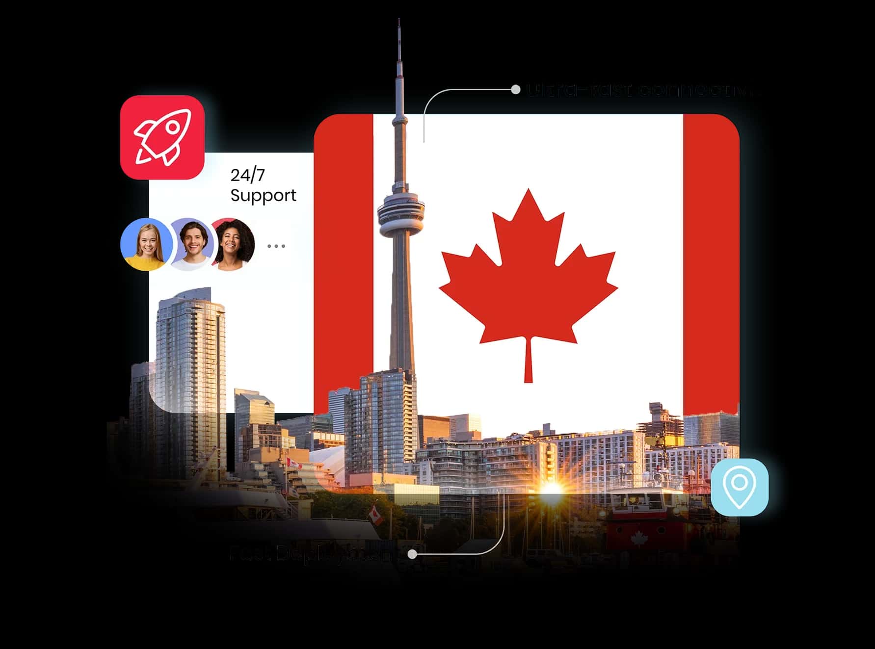Montreal Canada VPS hosting with secure servers and fast connectivity