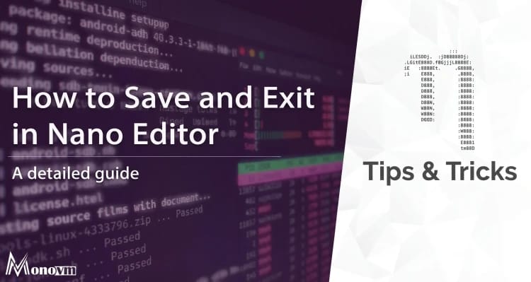 How to Save and Exit Nano? [Nano Save and Exit]