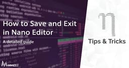 How to Save and Exit Nano? [Nano Save and Exit]