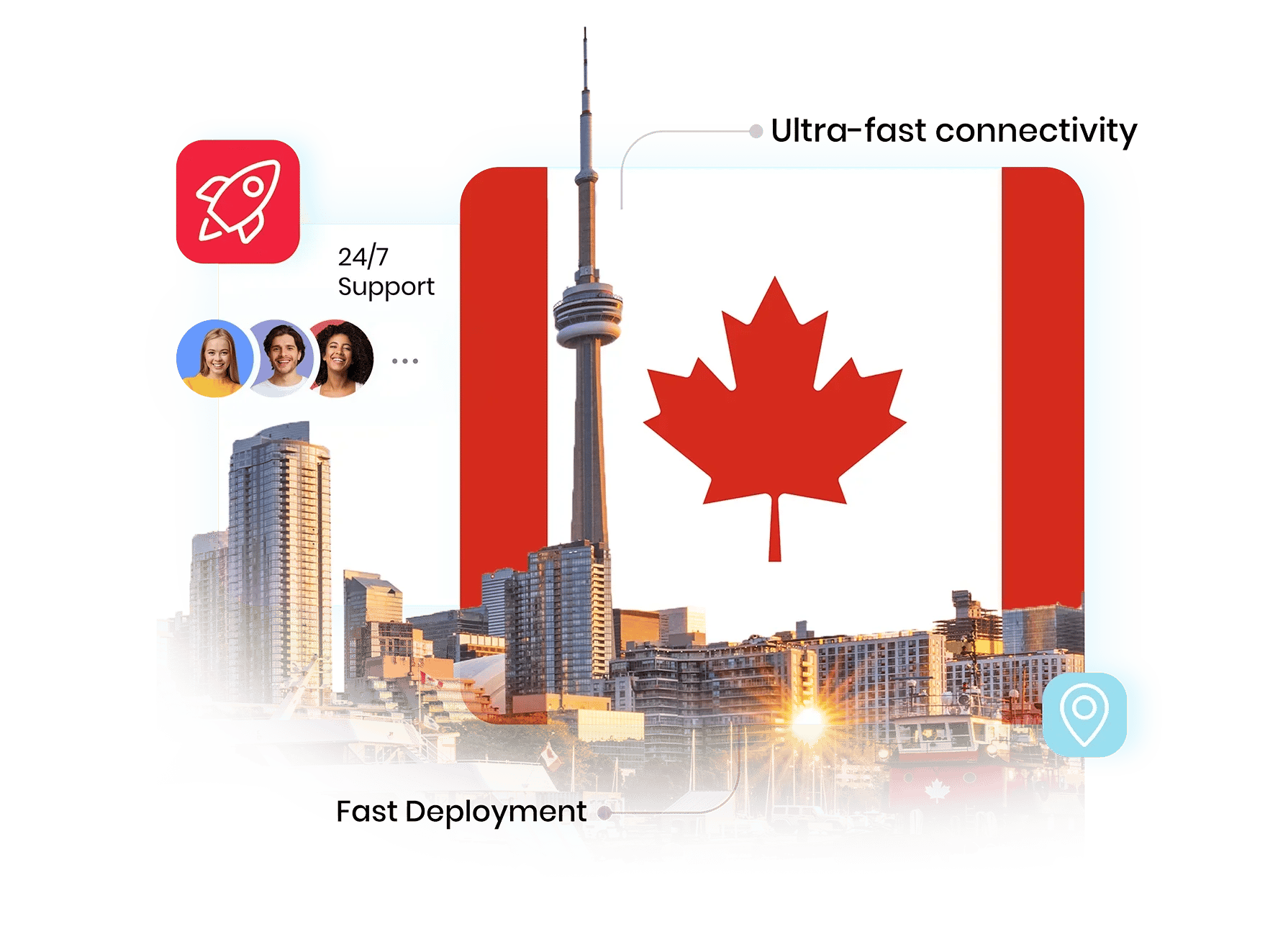High-performance Canada Dedicated Server with full root access and secure data hosting