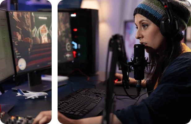Streaming VPS server optimized for live video broadcasting