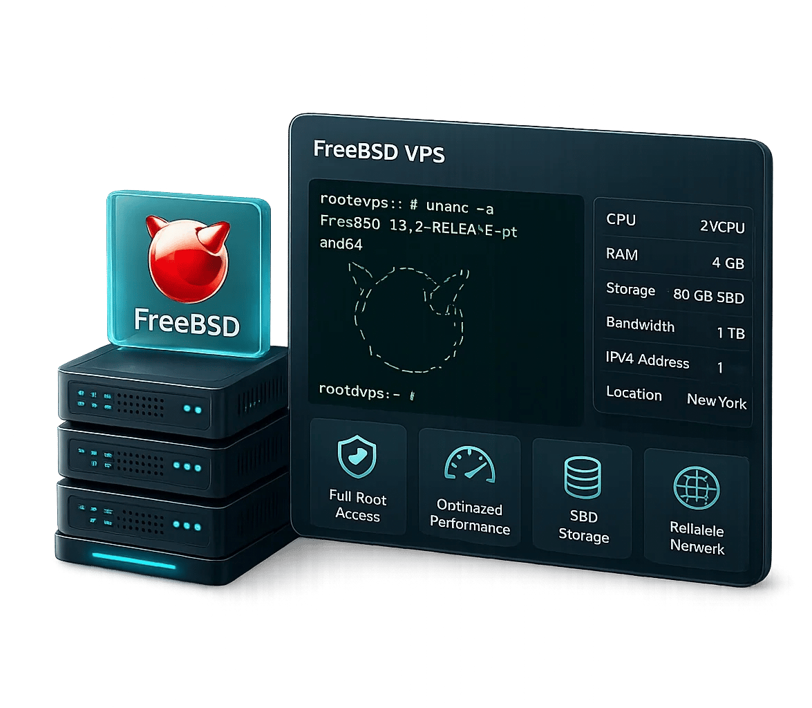FreeBSD VPS Server monovm
