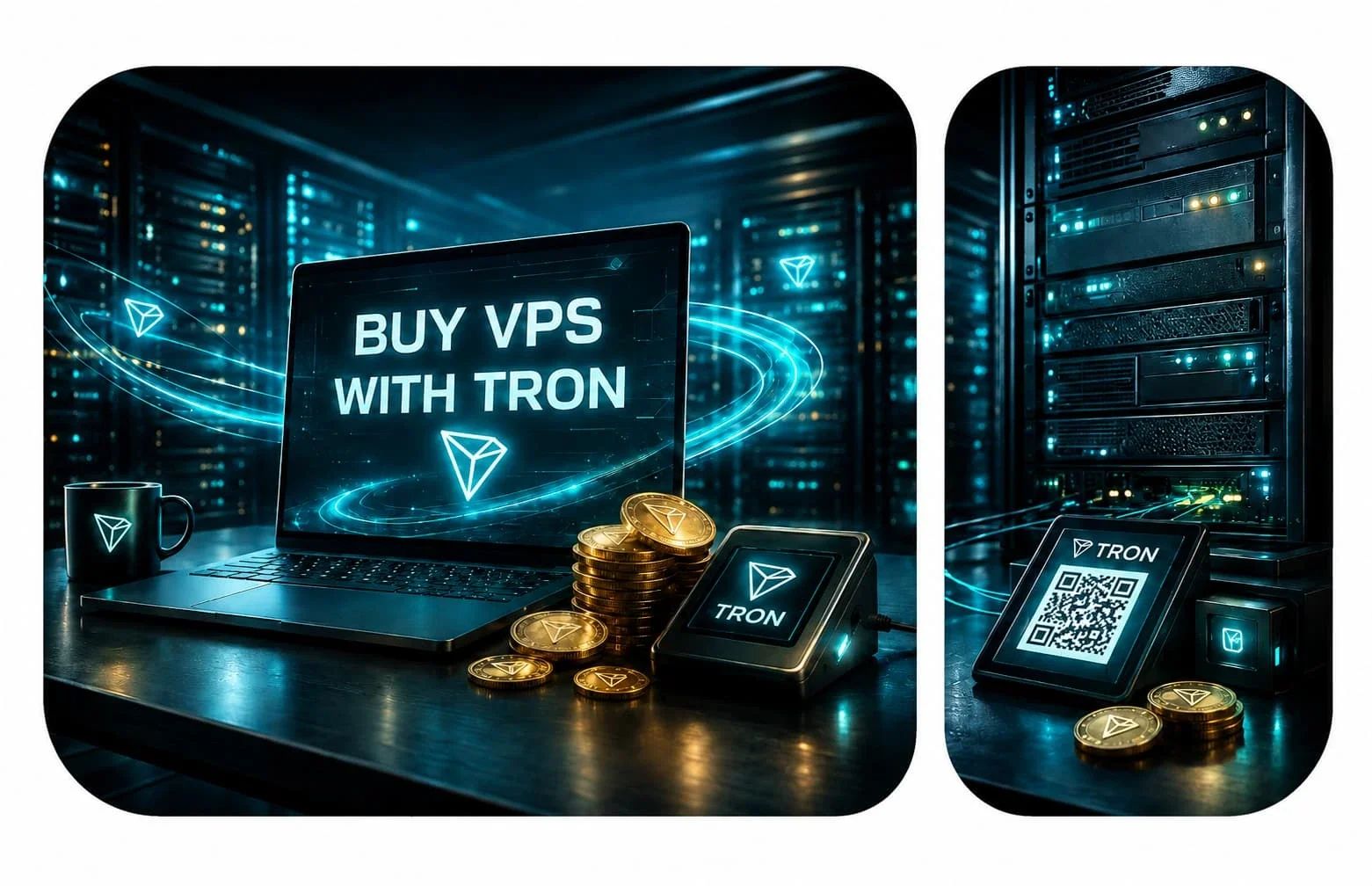 pay VPS with Tron