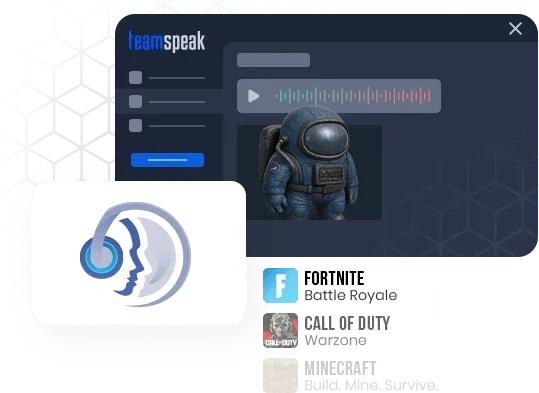 TeamSpeak VPS hosting for gaming teams and communities