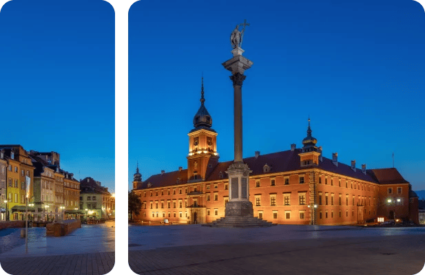 Poland VPS server infrastructure hosted in Warsaw datacenter