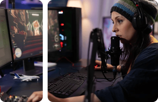 Streaming VPS server optimized for live video broadcasting