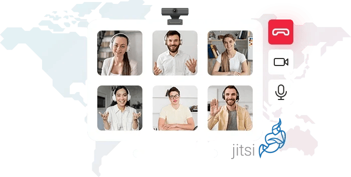 VPS hosting optimized for Jitsi video conferencing servers