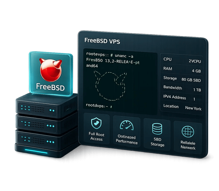 FreeBSD VPS Server monovm