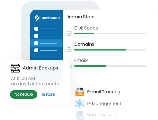 MonoVM DirectAdmin VPS for web hosting and site management