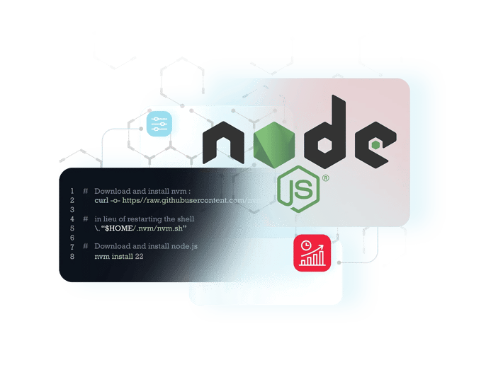 Node.js VPS hosting for seamless app deployment and scaling