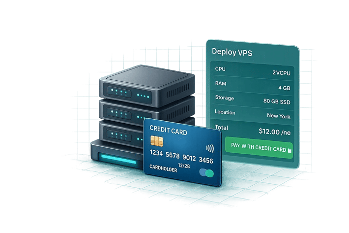 Buy VPS with a Credit Card from MonoVM