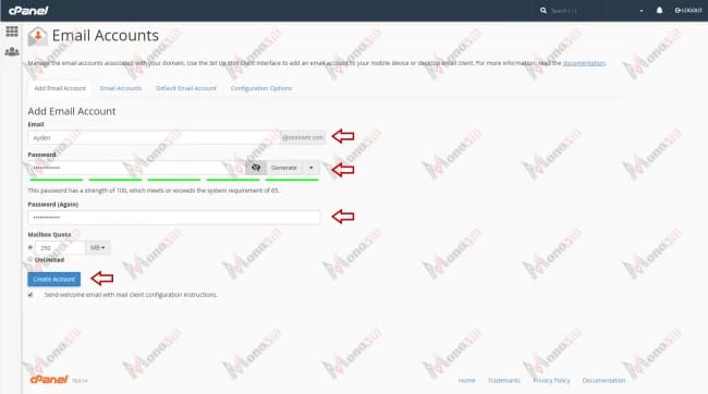 How to Create and Manage Webmail in cPanel