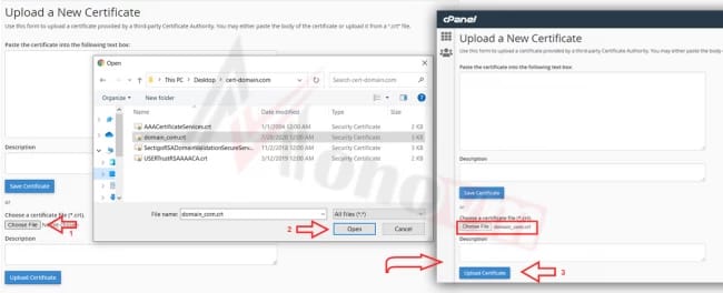 Installing sectigo SSL on CPanel-13