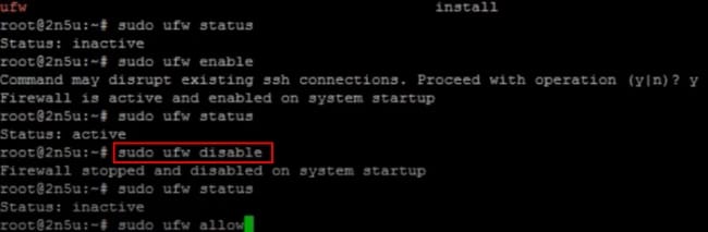 Configure Uncomplicated Firewall (UFW) on Ubuntu 14.04