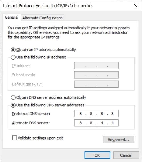 How to fix DNS_PROBE_FINISHED_NXDOMAIN Error?