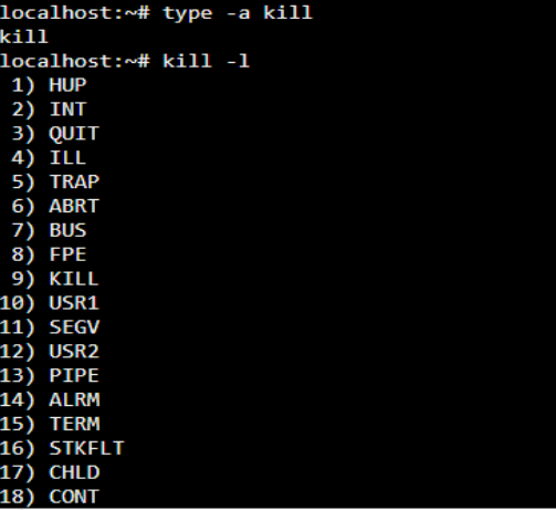 Kill Command in Linux