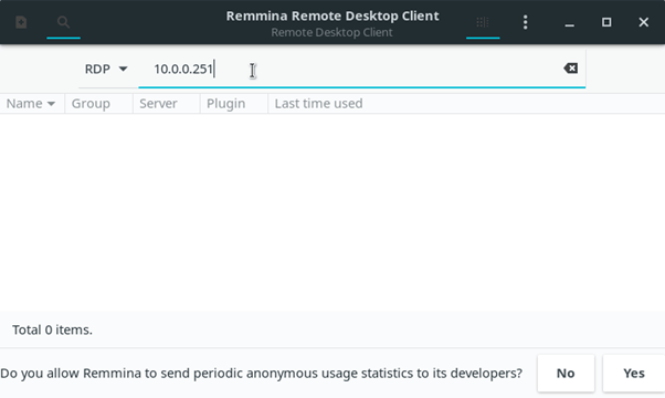 How to RDP from Linux to Windows?