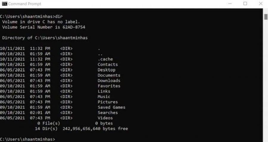 Changing the Drive in CMD