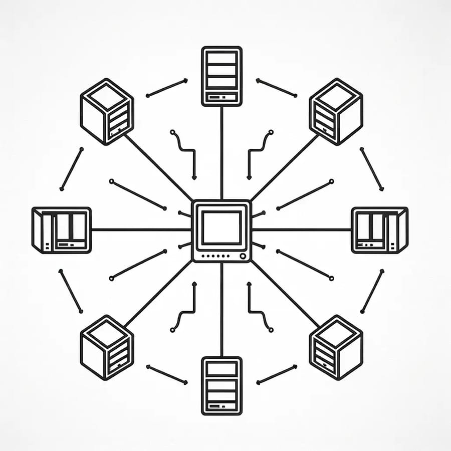 LAN Star Topology
