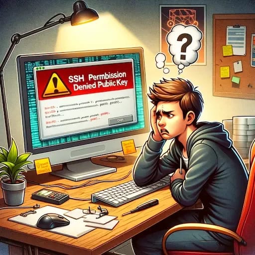 ssh permission denied (publickey)