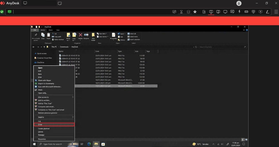 How to Transfer Files to a Remote PC Using AnyDesk?