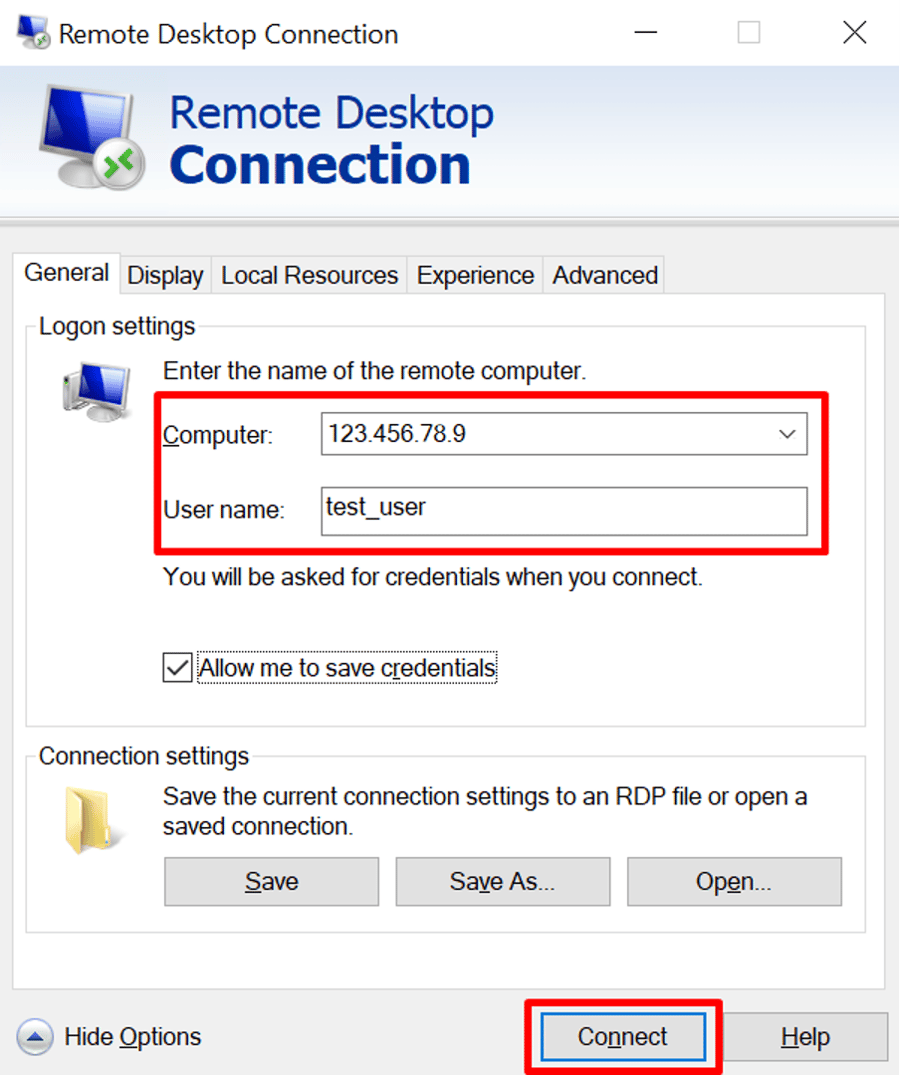 How to copy files with Remote Desktop Connection?