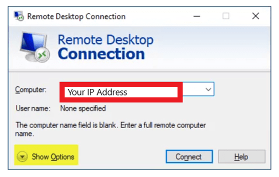 Connecting Your VPS via RDP