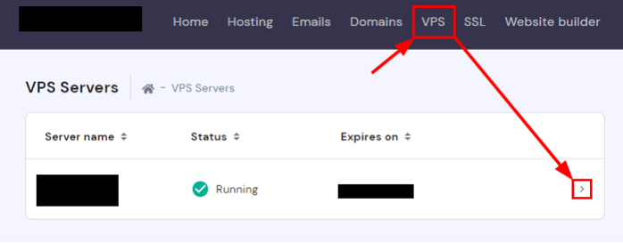 Accessing your VPS via SSH connection