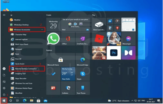 How to Login to Windows VPS through Windows OS?