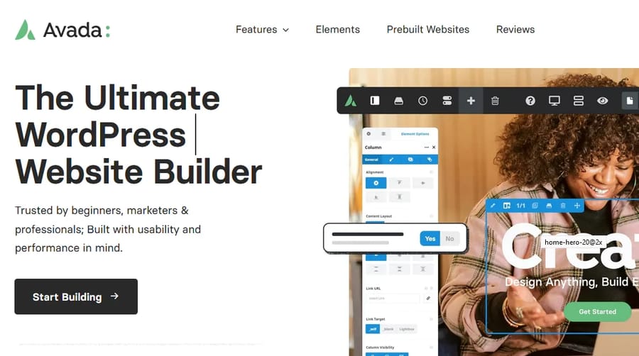 Avada wordpress theme