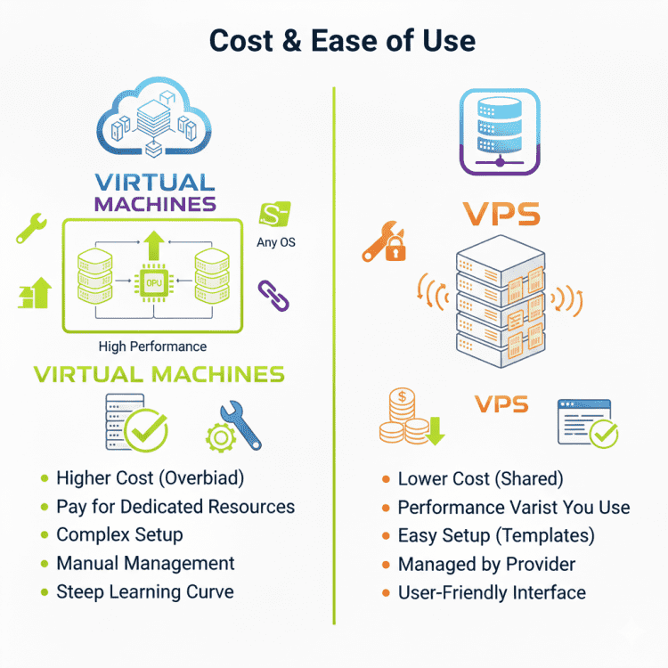 Cost Analysis Cost & Ease of Use comparison for virtualization
