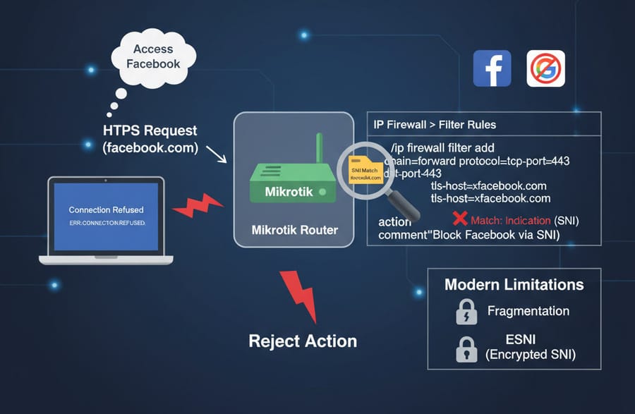How to Block Websites on MikroTik Router [Multiple Methods Explained]