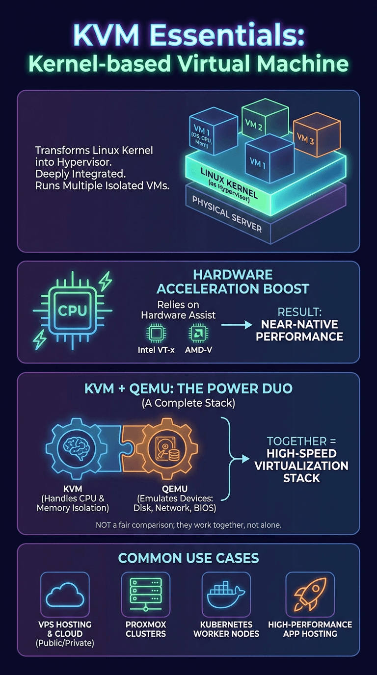What Is KVM Virtualization Architecture