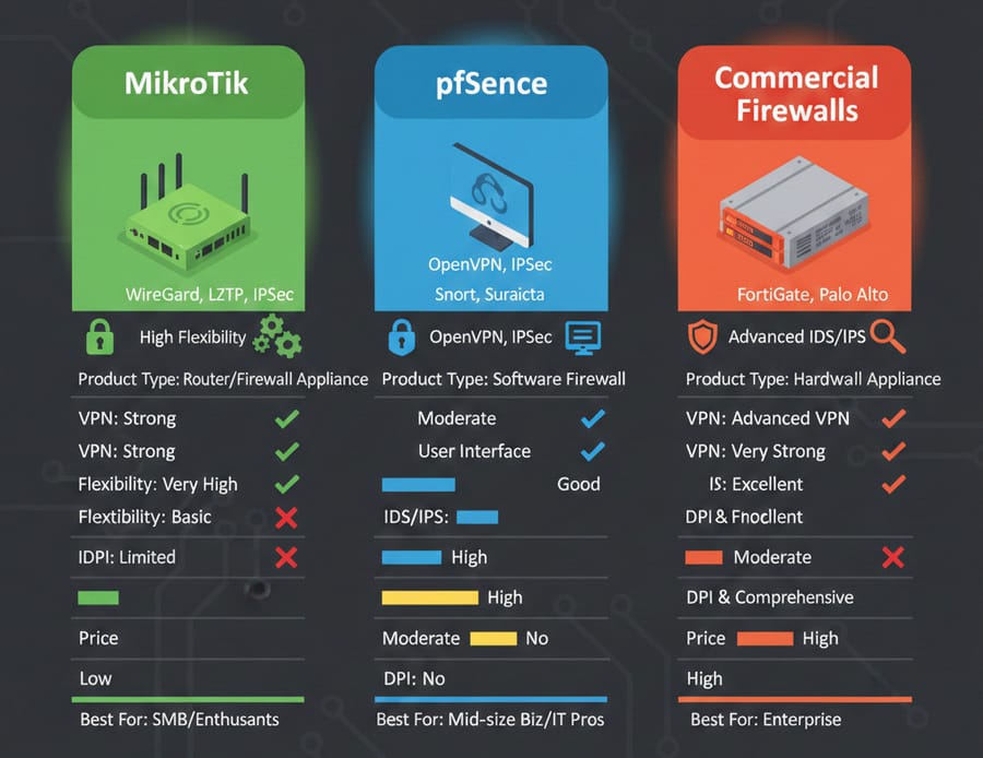 Security Firewall Examples MikroTik Firewall: Setup, Rules, Best Practices & Examples (2026)