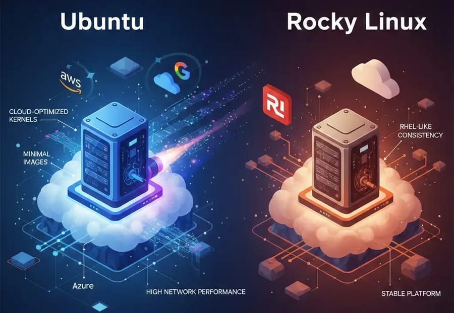 Rocky Linux vs Ubuntu: Performance, Stability & Server Comparison Guide