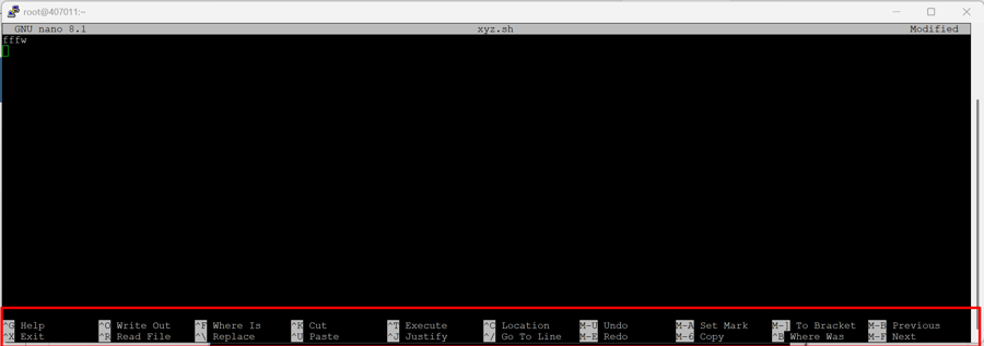 Nano Tool bar