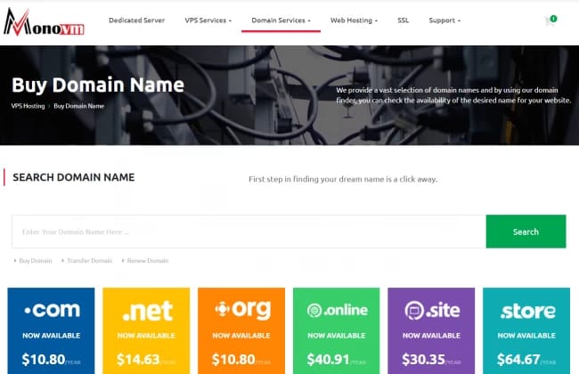 domain-search-bar