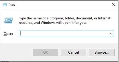 Run Window