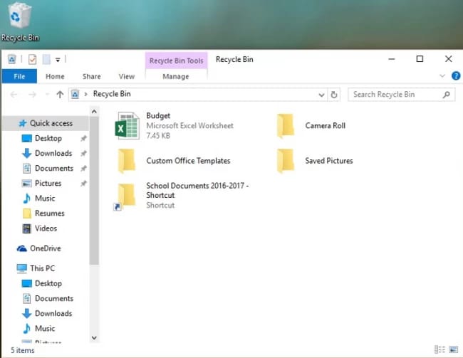 recycle bin