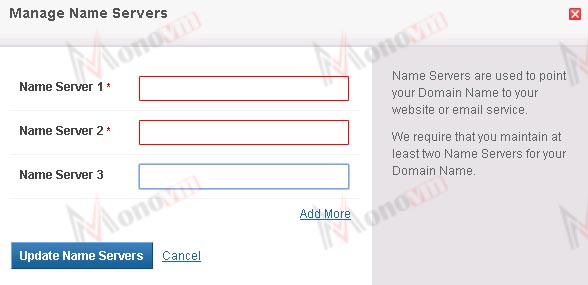 How To Change Domain Name Servers