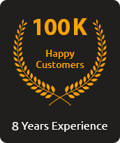 100k happy customer