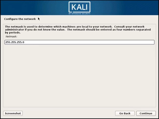 Installing Kali 8