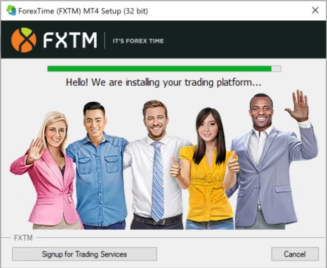 install several MT4 instant on forex VPS