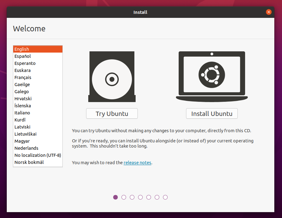 Install Ubuntu