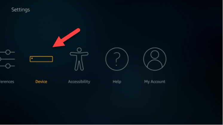 find mac address for amazon fire tv