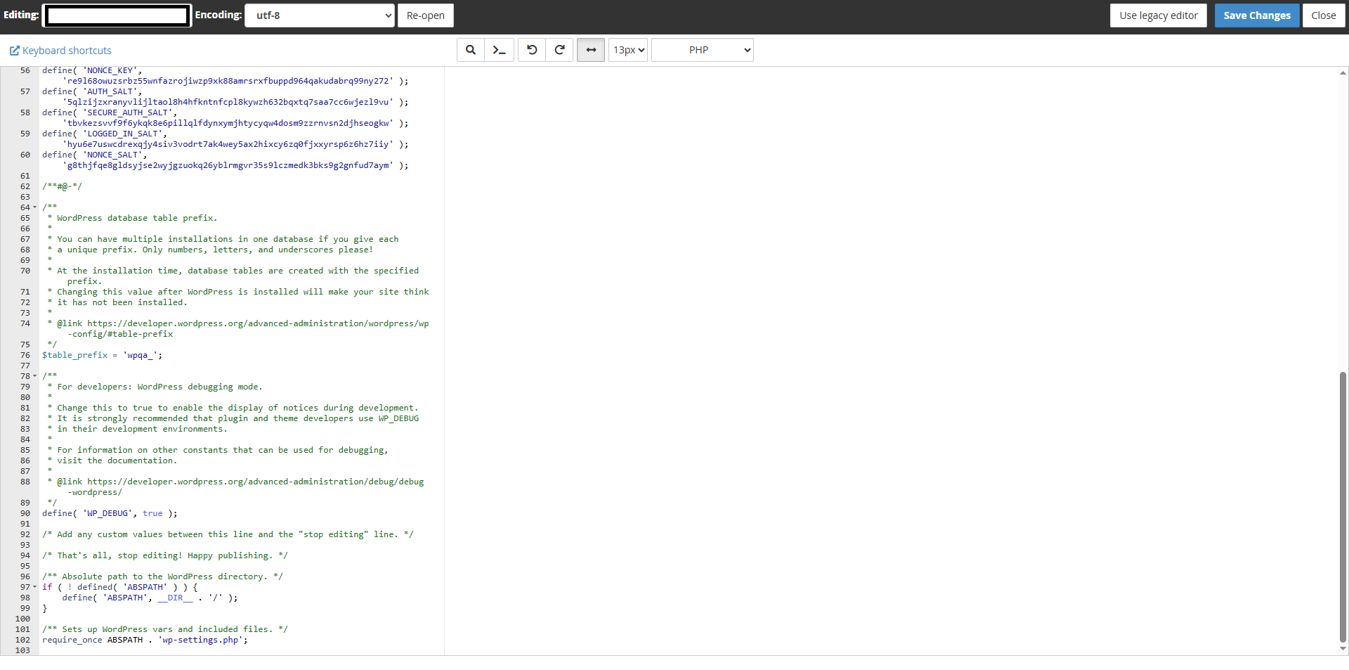Enable Debug Mode