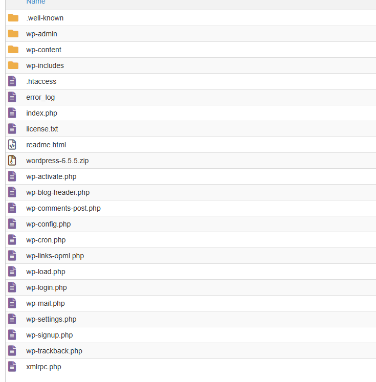 File Manager wp config