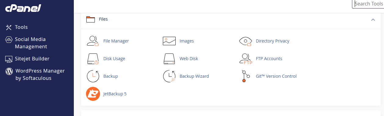 What is JetBackup cpanel