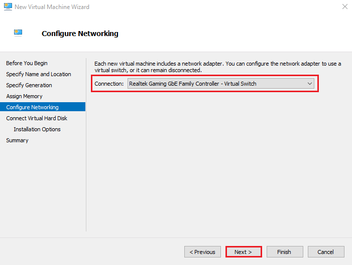 Configure Networking