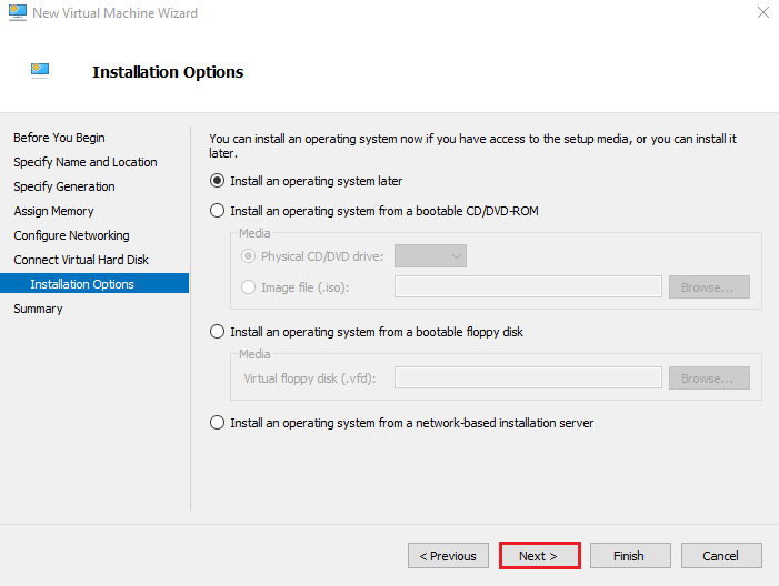 Installation Options